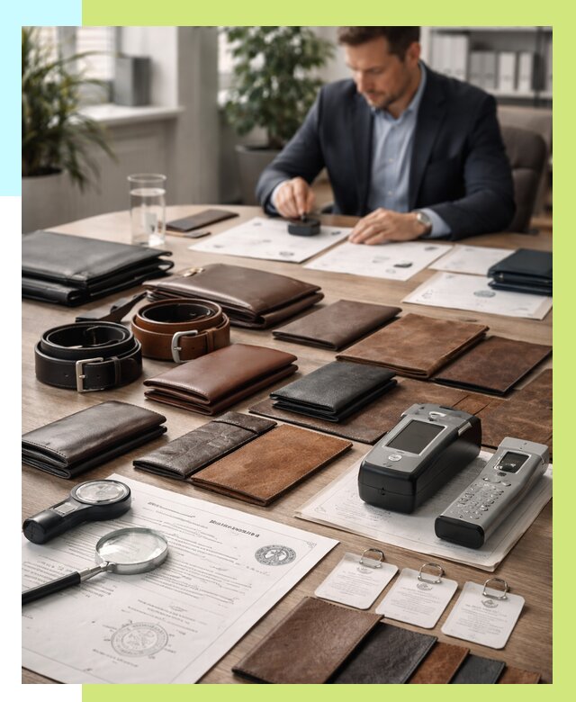 Сертификация кожаных изделий в Лесозаводске от 12406 р. | Сертэкс